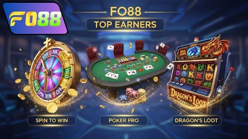 Top game ăn tiền tại Fo88 hấp dẫn nhất hiện nay